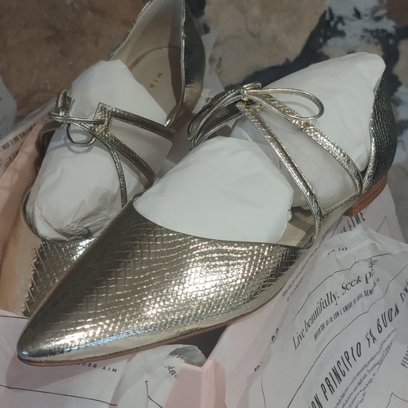 Mia Becar Women's Ballerina Flats (US 10.5 / EUR 40.5) "NEW" - Picture 5 of 10
